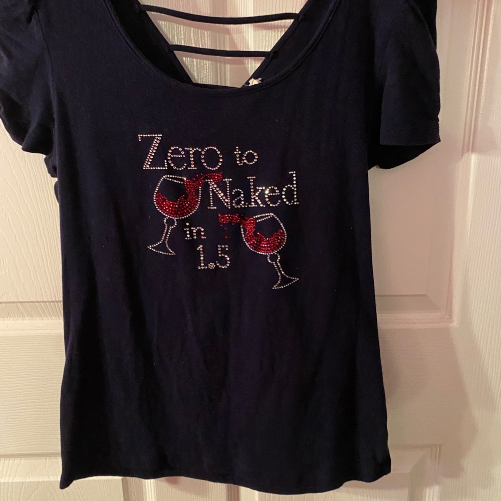 T-shirt with bling
